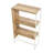 Coastal Oak Iron Three-Tier Shelf-1693791329