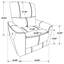 Fauteuil inclinable électrique Denson
