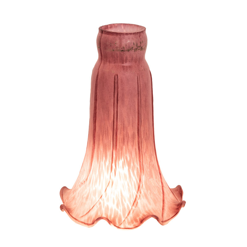 Meyda Tiffany & Stained Glass Novelty Candelabra Shade, Lavender