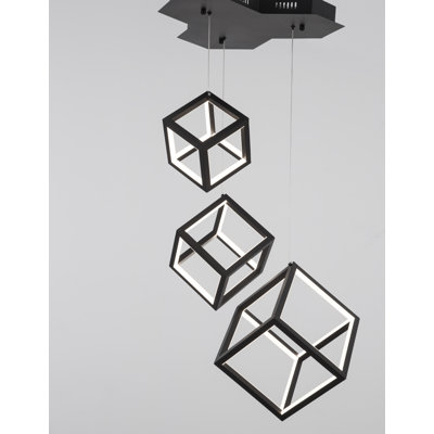 3 - Light LED Cluster Pendant