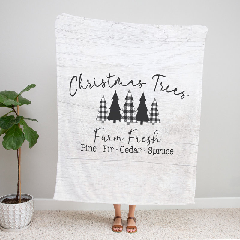 Throw Blanket, 51" W x 60" L