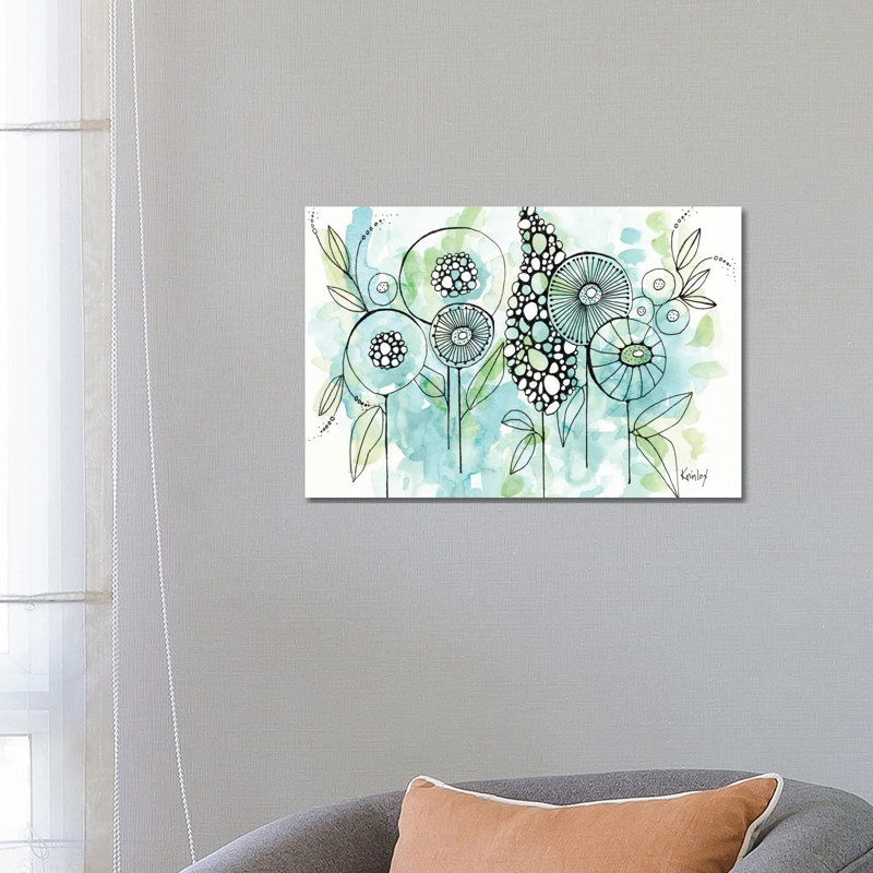 Colours Of The Meadow by Krinlox - Wrapped Canvas Gallery-Wrapped Canvas Giclée, 66.04 cm H x 45.72 cm W x 3.175 cm D
