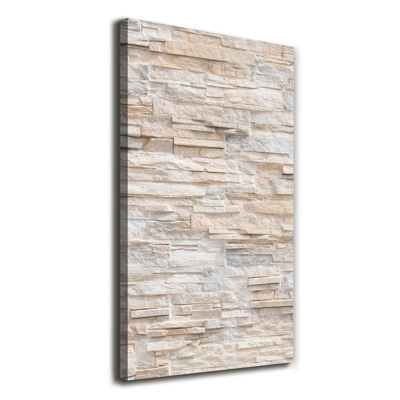 Brick Wall - Wrapped Canvas Print