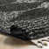 Martines Moroccan Shag Tasseled Performance Black/Gray Rug