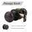 Door Knobs with Round Rosette, Keyless Lock-128500878-43668807