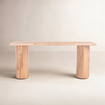 Dorinne 54'' Solid Wood Console Table