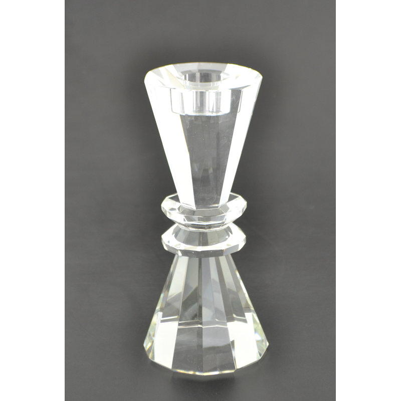 Bougeoir en cristal 6 po
