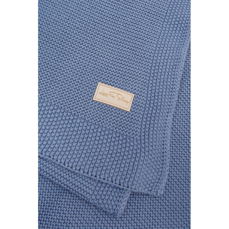 Cotton Baby Blanket, Denim