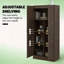 Armoire de rangement autoportante avec tablettes réglables-129886980