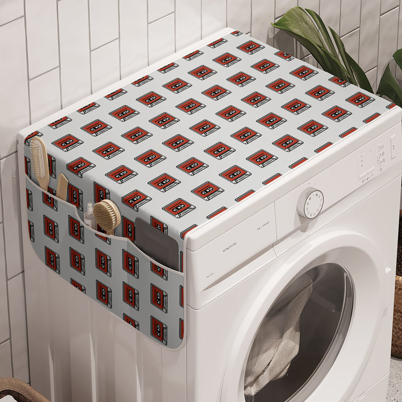 Ensemble de 2 bacs à linge East Urban Home Retro 47 po x 18,5 po