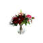 Jeweled Poinsettia Flower Vase - 18.5 Inches