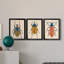 «Beetle Bug I», ensemble de 3 impressions sur toile encadrées-967737296-967737297
