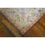 Light Sweet Ivory Pinky Color Floral Indian Antique Cotton Agra Rug