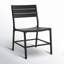 Ensemble de 2 chaises de salle à manger d'extérieur en aluminium Armando-95634565