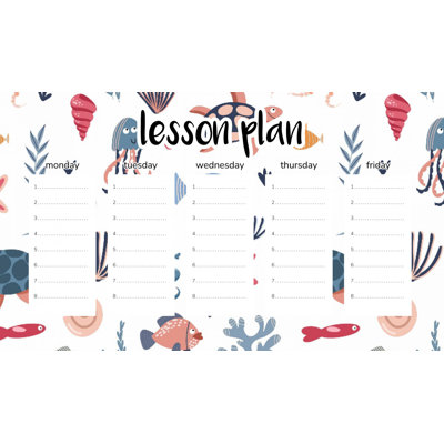 Magnetic Lesson Plan Smiling Fish