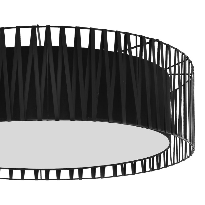 , Black Lampa Sufitowa Harmony 4 x E27