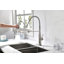 Robinet de cuisine tactile avec douchette extractible-126749143