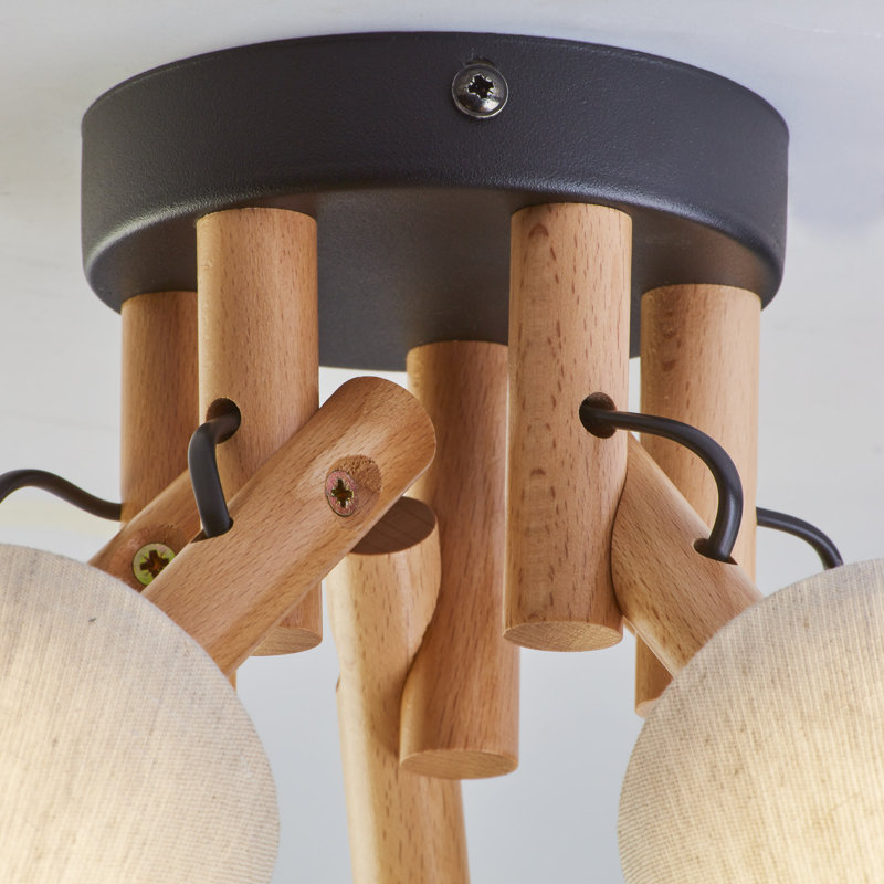 Mira Fabric Flush Mount