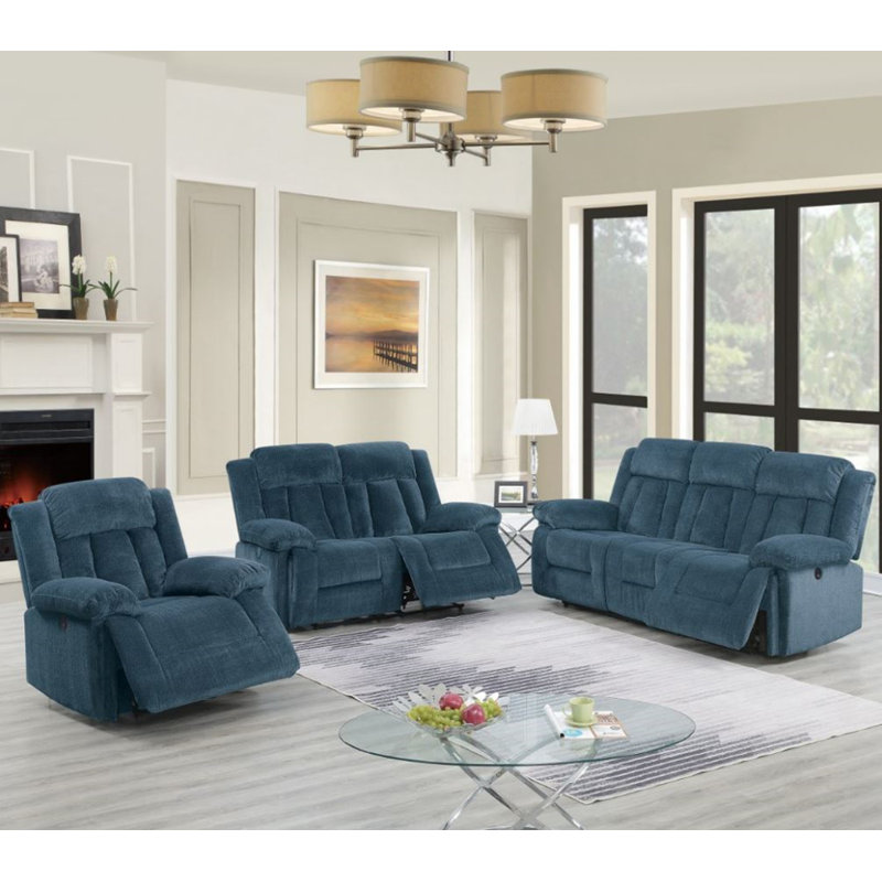 Ensemble de salon inclinable configurable Brea