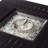 Margrett Square Aluminum Propane Smokeless Fire Pit Table with Hidden Fuel Tank-546992164