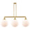 3 - Light Kitchen Island Pendant