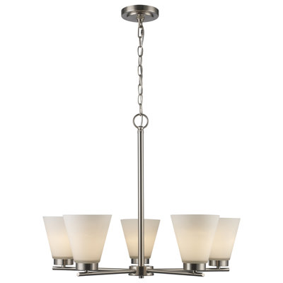 5 - Light Dimmable Empire Chandelier