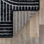 Contemporary Stripe Arch Design Area Rug-1762508262