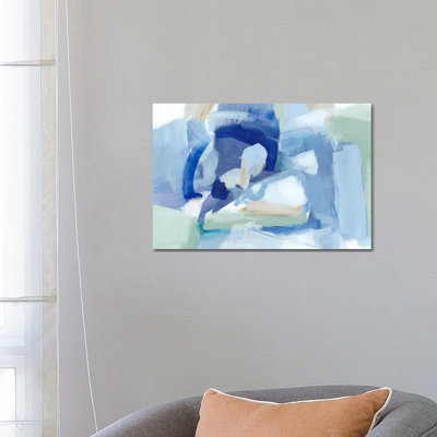 Blue Formation I by Christina Long - Wrapped Canvas Painting
