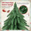 Lighted Artificial Cedar Christmas Tree