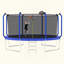 Trampoline 14FT avec panier de basketball, trampoline d'extérieur renforcé de type ASTM avec filet d'enclos