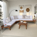 Bynum 4 - Piece Upholstered Sectional