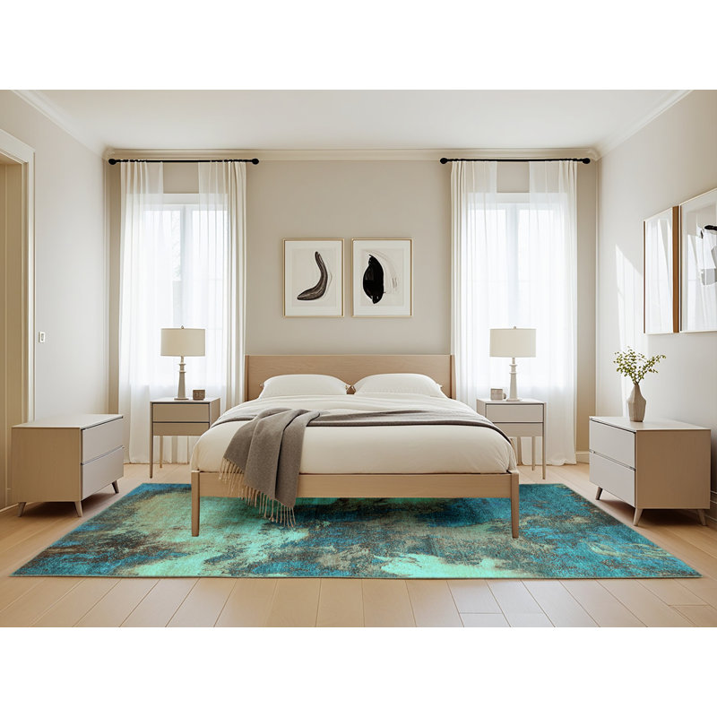 Tapis bleu, Rectangle 5 pi x 8 pi
