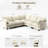 Acker 107'' Puff Cloud Modular Upholstered Sectional 5-seat-1062617965-1059061018