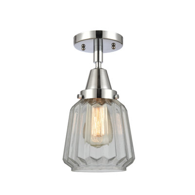 Vinny - Polished Chrome - Semi-Flush Mount