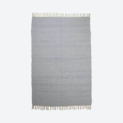 Dilley Solid Colour Hand Woven Indoor / Outdoor Area Rug
