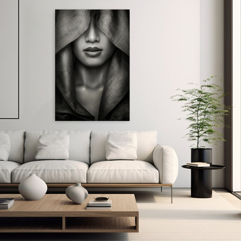 Art contemporain Portrait contemporain, H 60 po x l 40 po