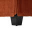 Canapé-lit surdimensionné pour chaise longue - Canapé convertible en velours côtelé avec porte-gobelet et port USB-618461564