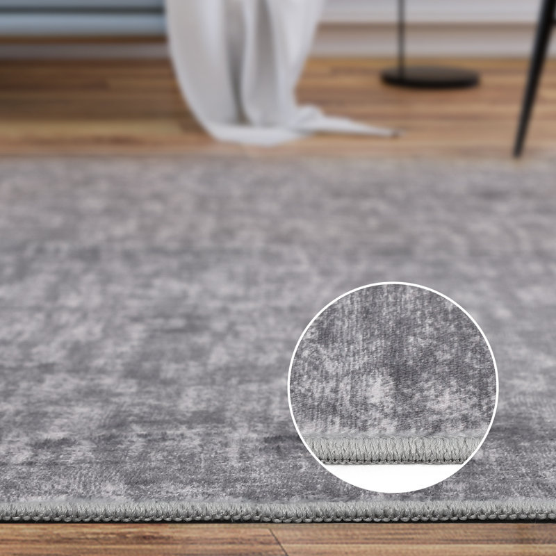 Saish Washable Rug, Rectangle 2' x 3'