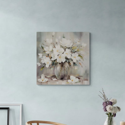 Art mural moderne sur toile 16 "x 16"