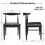 Chaise d'appoint de salle à manger Albia-747019319