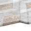 Carrelage mosaïque mural Benes aspect marbre poli diamant 10,02 po x 10,02 po (0,69 pi²/pièce)-90695259