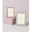 Sitting Pretty 5x7 Silver Glitter Frame-1232683211-1232683208