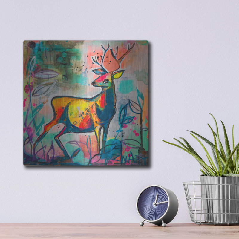 "4314 Proud To Be A Dear" par Zwart, H 12 po x l 12 po