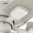 52" Whittier 5 - Blade Standard Ceiling Fan with Pull Chain and Light Kit Included