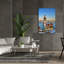 «Epic Graffiti« Winter Af après At Portland Head Light »par Rick Berk, art mural sur toile, 40 po x 60 po