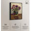 Art, art floral, toile gingembre-111155934-111155941