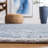Marquee Hand Tufted Wool/Cotton Abstract Rug in Gray/Blue-70556547