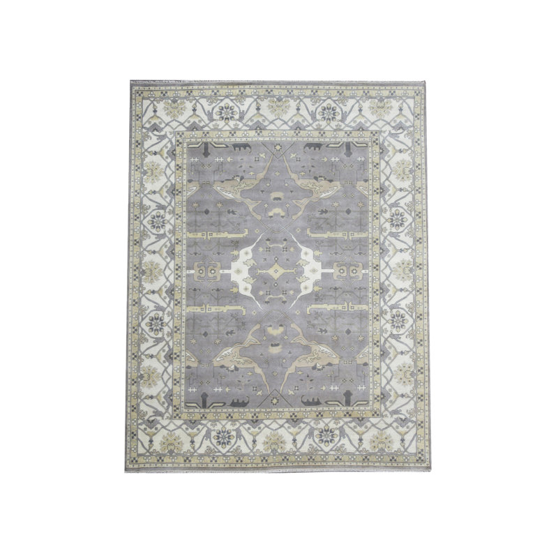 Tapis noué à la main 12 x 15 Oushak