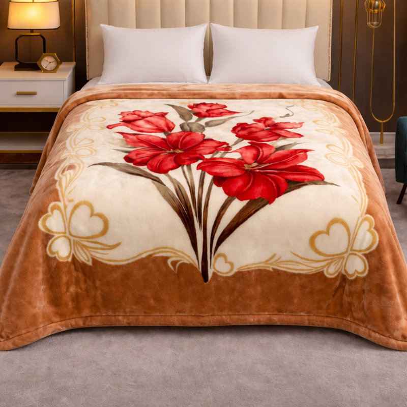 Korean Mink Heavyweight Plush Blanket