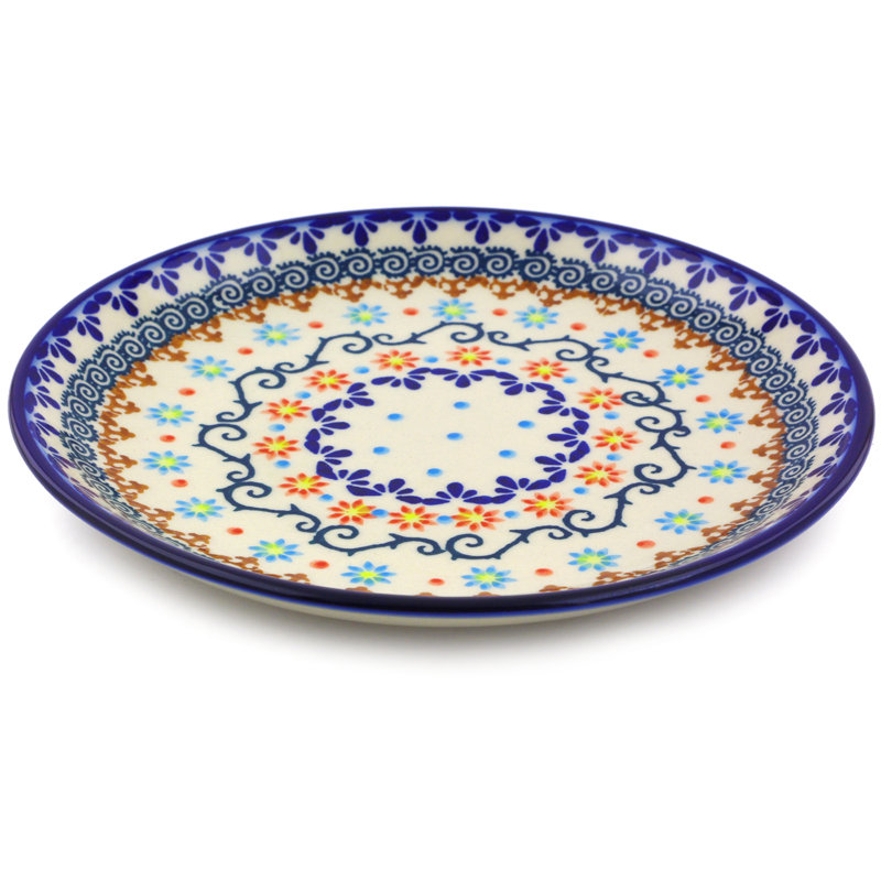 Polish Pottery 7.5" Dinner Plate